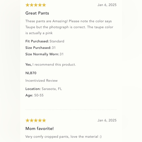 ❤️HP❤️NWT Size 31P - The Colette Cropped Wide-Leg Pants by Maeve - Picture 13 of 16